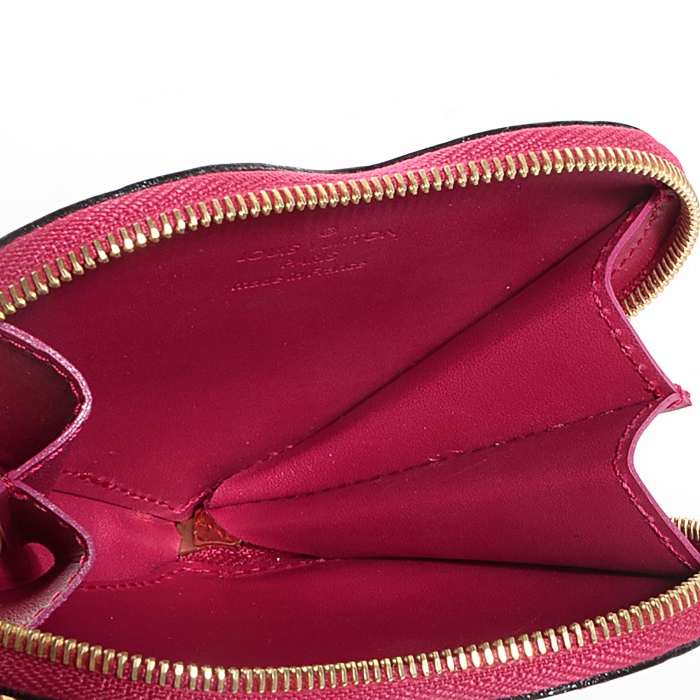 Vernis Heart Coin Purse Rose Indien