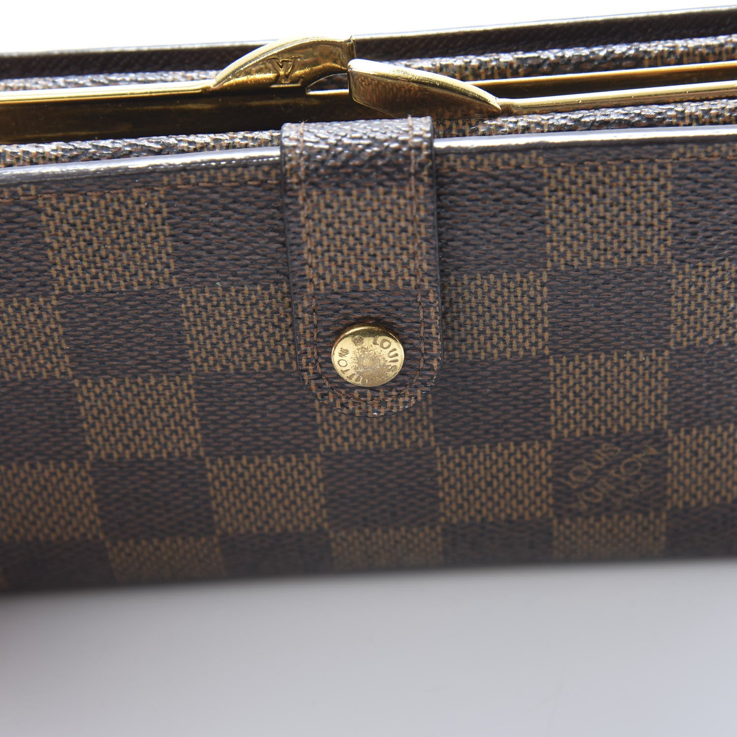 Louis Vuitton Damier Ebene French Purse Wallet 11 of 11