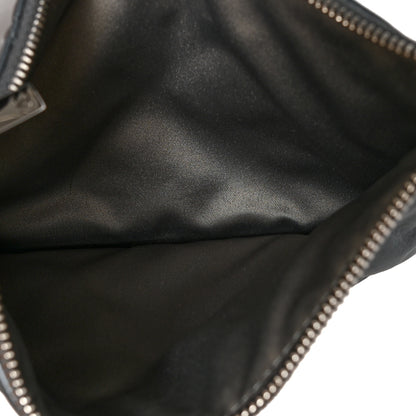 Chanel Metallic Lambskin Quilted Large Week End on Mars Tote Dark Grey 7 of 15