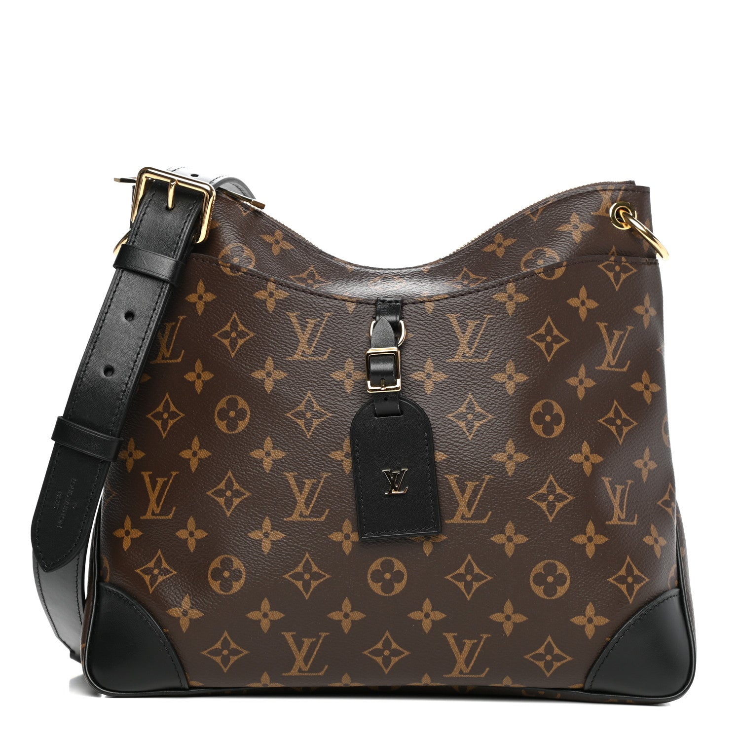 Louis Vuitton Monogram Odeon MM Black 1 of 10