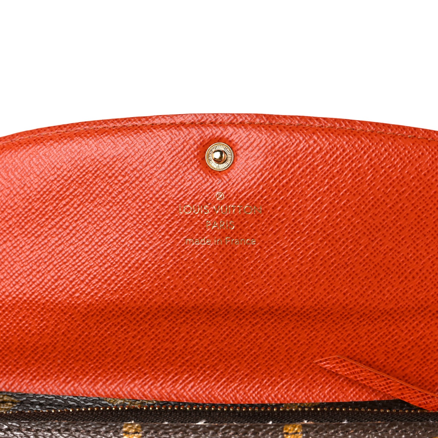 Monogram Emilie Wallet Piment
