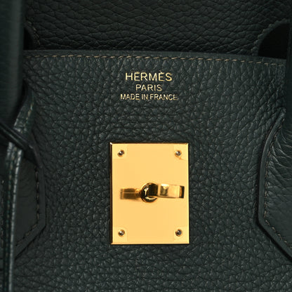 Hermes Togo Birkin 35 Vert Fonce 6 of 13