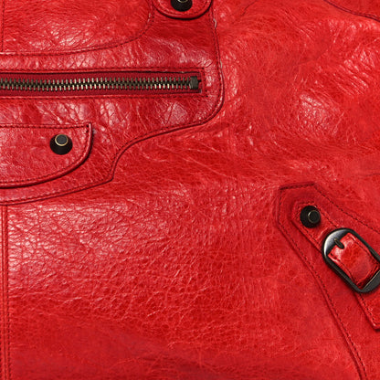 Balenciaga Agneau Classic Hardware Work Vermillion 8 of 20