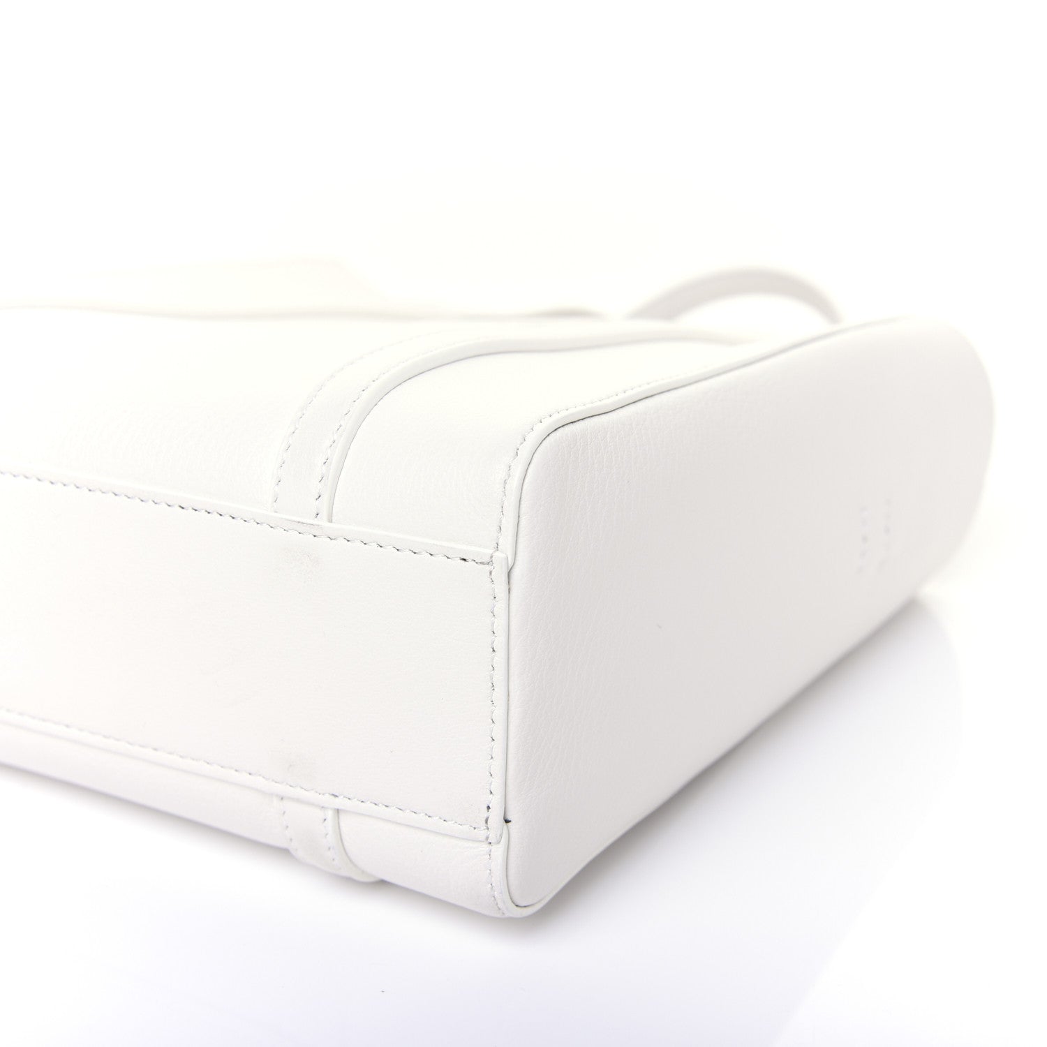 Balenciaga Smooth Calfskin Double Sided XXS Everyday Tote White Light Black 7 of 17