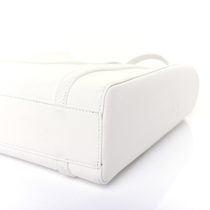 Balenciaga Smooth Calfskin Double Sided XXS Everyday Tote White Light Black 7 of 17