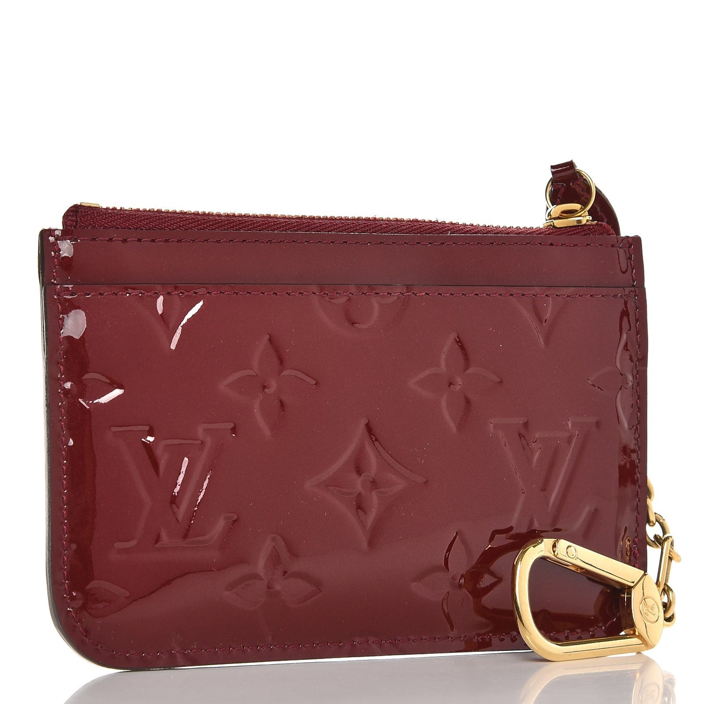 Vernis Key Pouch Griotte