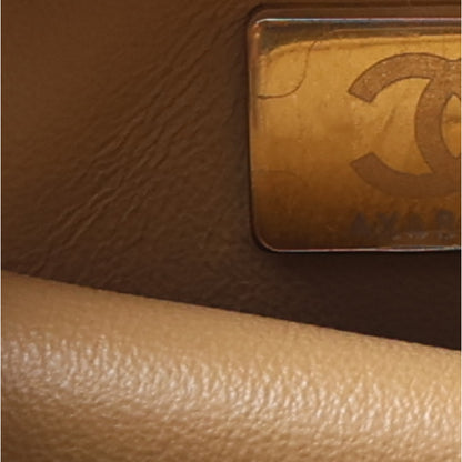 Chanel Suede Calfskin Mini Souplissimo Maxi Flap Dark Beige 6 of 8
