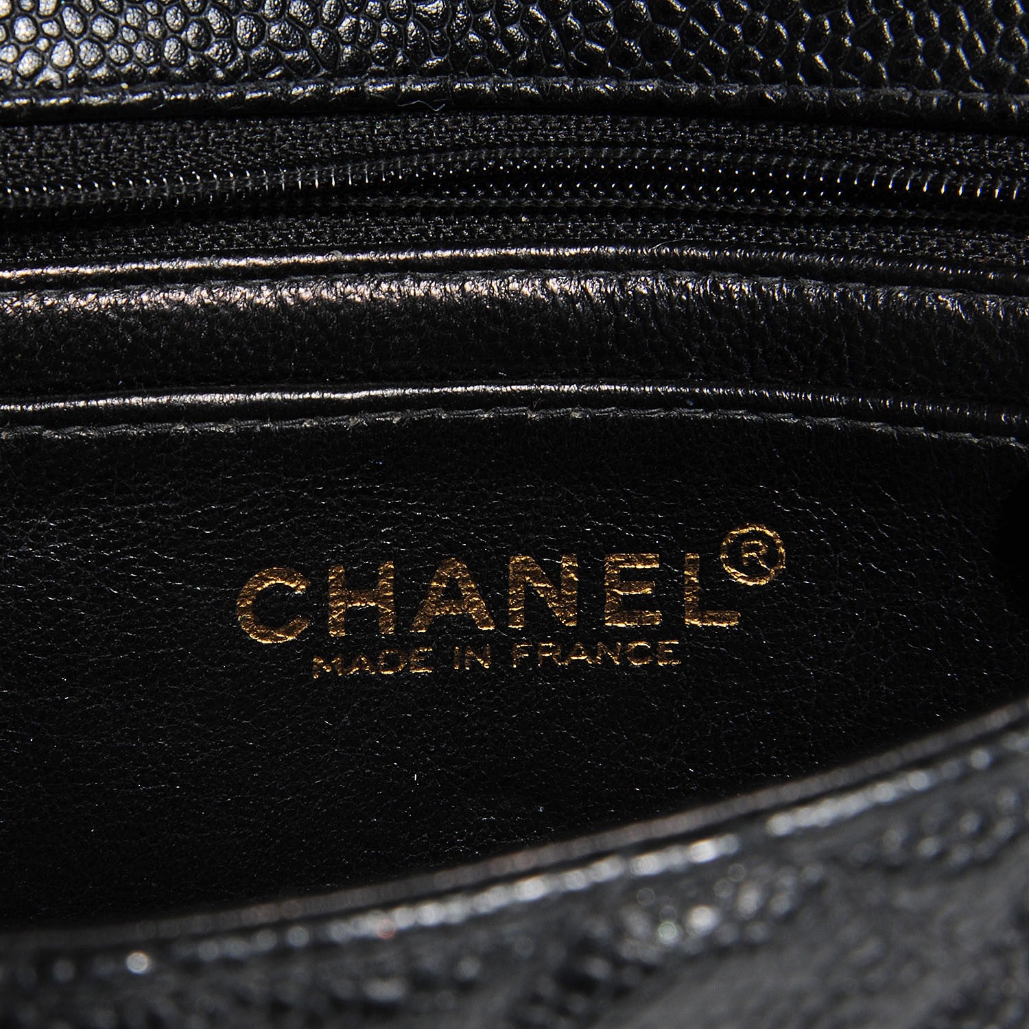 Chanel Caviar Quilted Mini Square Flap Black 6 of 8