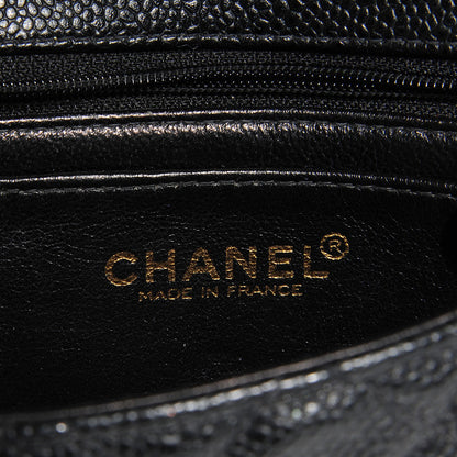 Chanel Caviar Quilted Mini Square Flap Black 6 of 8