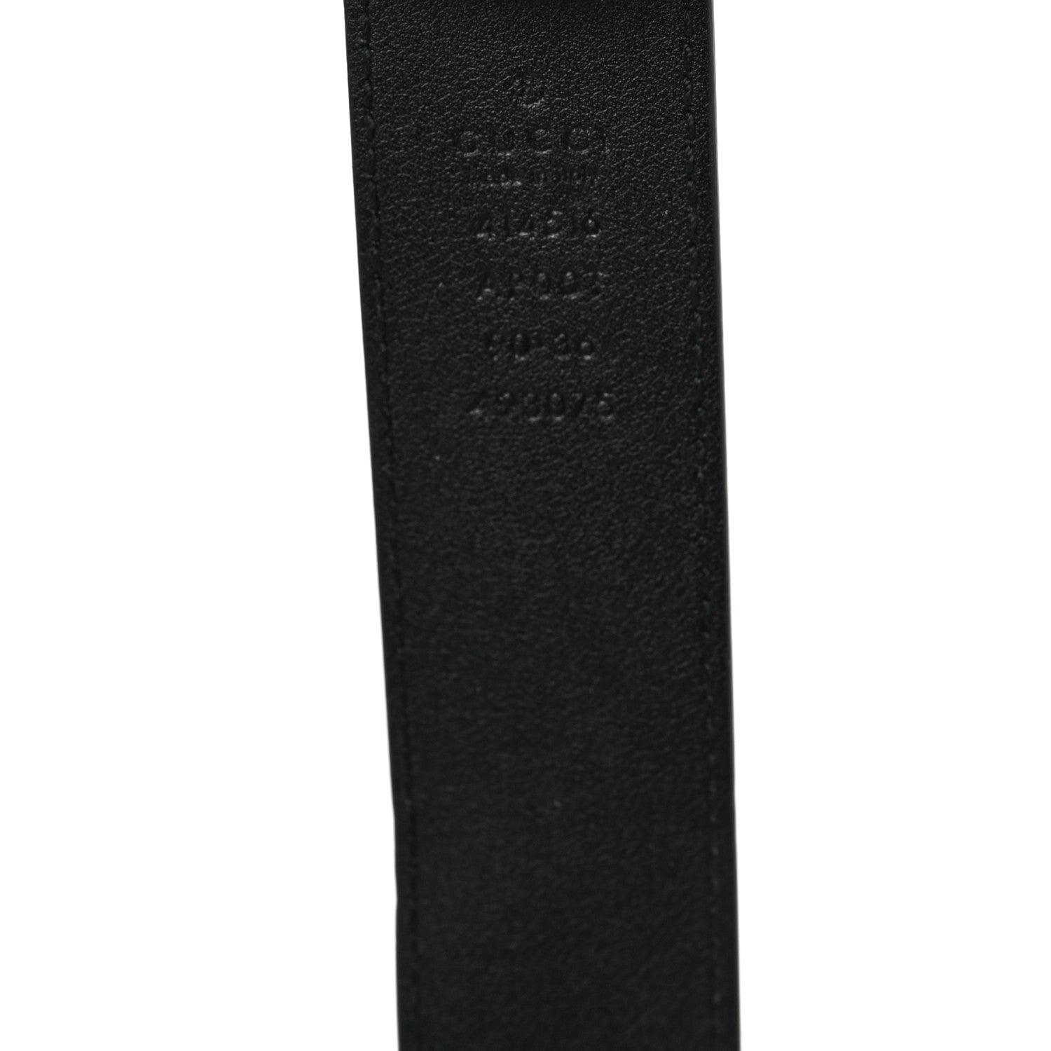 Gucci Moon Calfskin Double G 30mm Belt 90 36 Black 3 of 3
