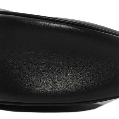 Celine Calfskin Ava Logo Shoulder Bag Black 9 of 9