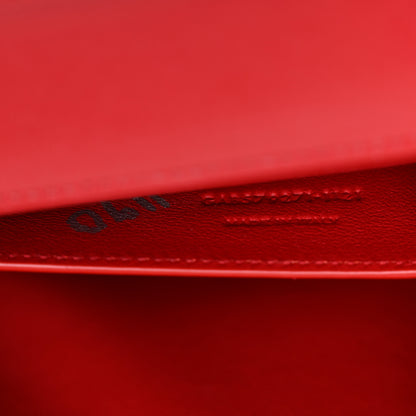 Saint Laurent Smooth Calfskin Manhattan Shoulder Bag Rouge Eros 7 of 12