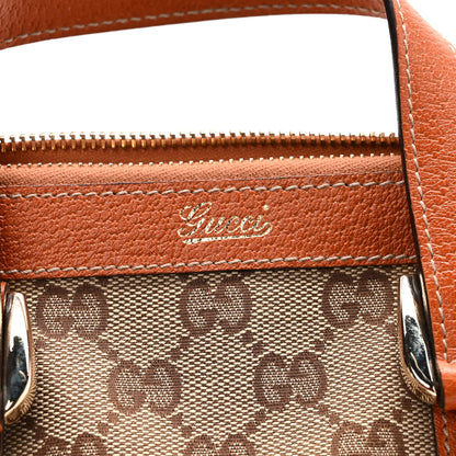 Gucci Monogram Small Abbey Tote Orange 9 of 9
