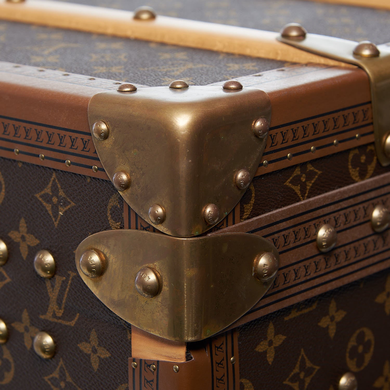 Louis Vuitton Monogram Malle Courrier Lozine Trunk 110 37 of 76