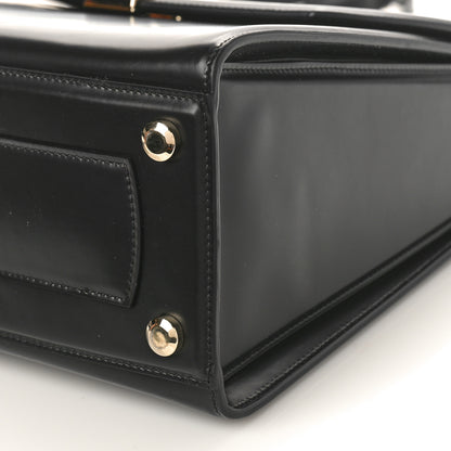 Salvatore Ferragamo Smooth Calfskin Medium Boxyz Black 8 of 8
