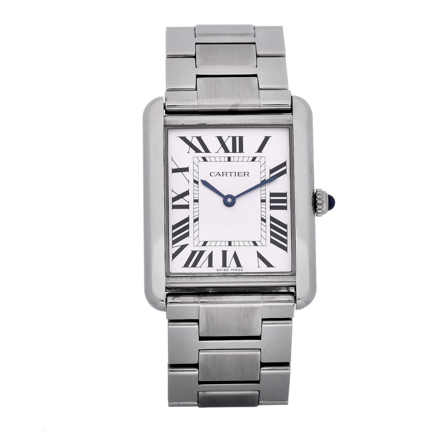 Stainless Steel 27mm Tank Solo Quartz Watch