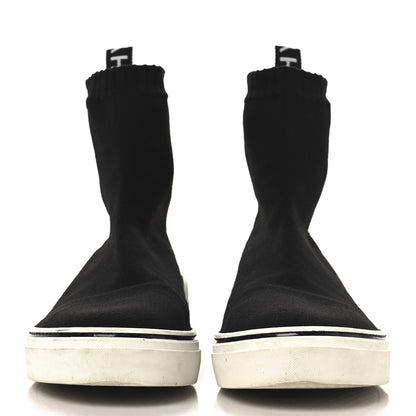 Givenchy Technical Canvas Knit Mens George V Sock Sneakers 40 Black 3 of 7
