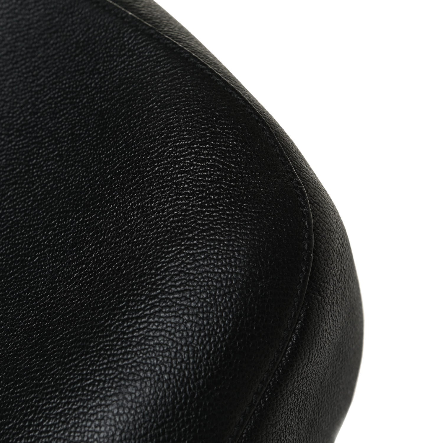 Burberry Grainy Calfskin Small Elmstone Hobo Black 8 of 13