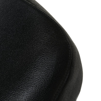 Burberry Grainy Calfskin Small Elmstone Hobo Black 8 of 13