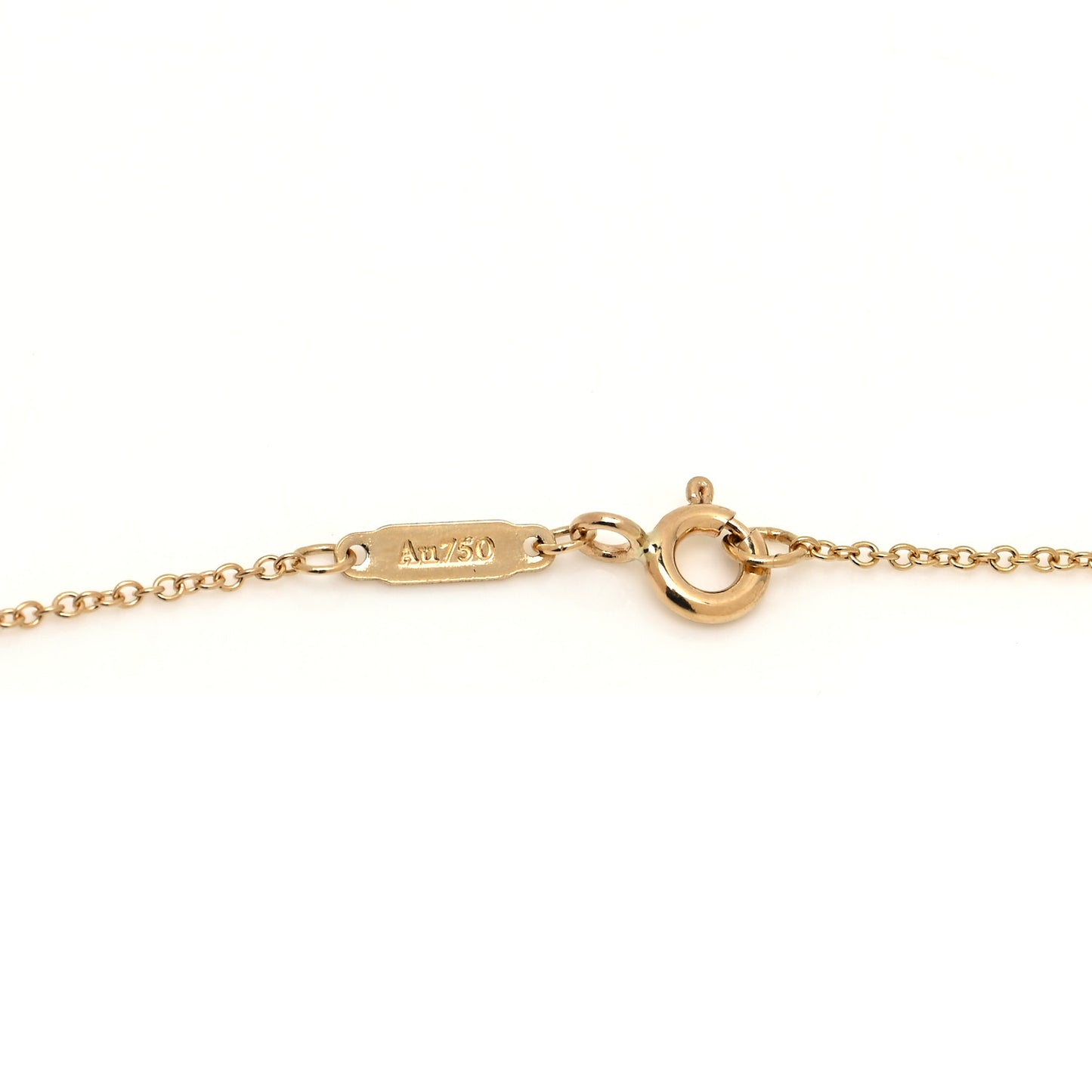 18K Yellow Gold Lock and Key Pendant Necklace