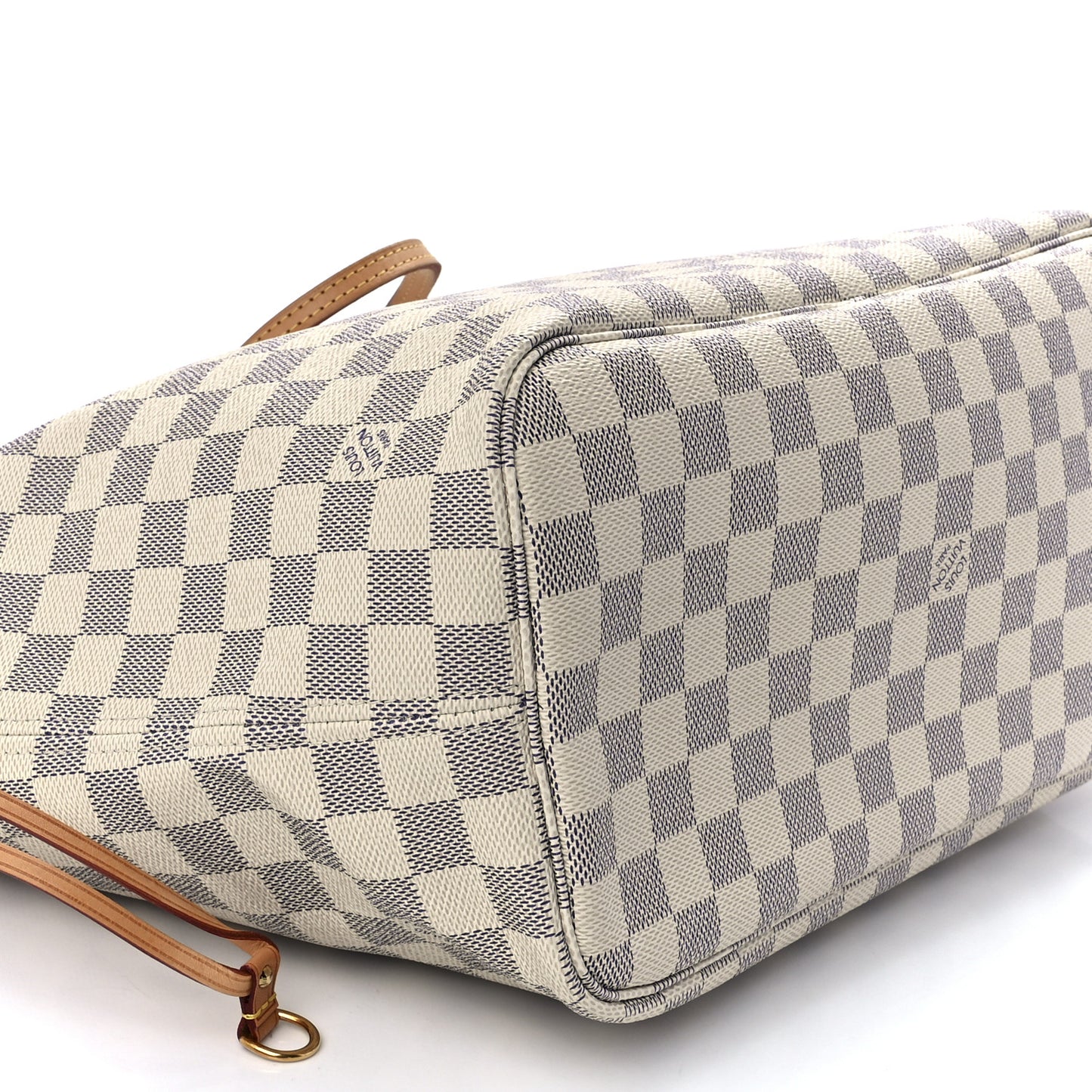 Damier Azur Neo Neverfull MM Rose Ballerine