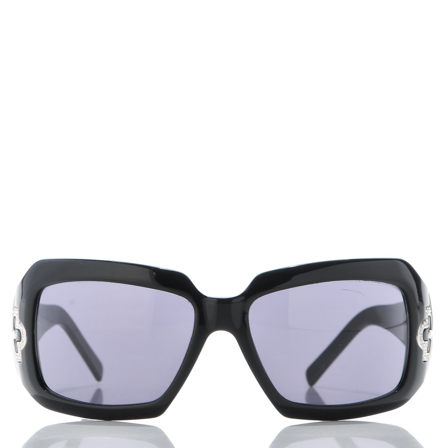 Crystal 861-B Sunglasses Black