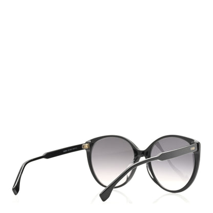 Fendi Acetate Cat Eye Sunglasses FE40029U Black 4 of 7