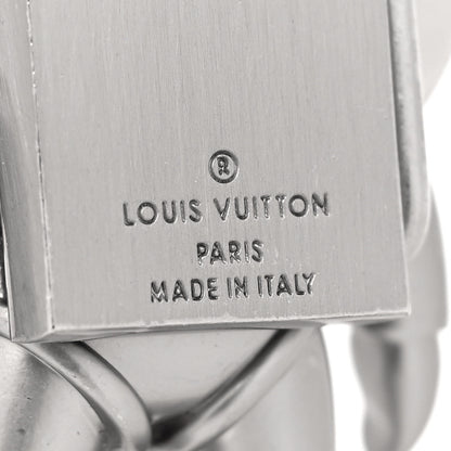 Louis Vuitton Metal Spaceman Figurine Bag Charm Key Holder Silver 3 of 5