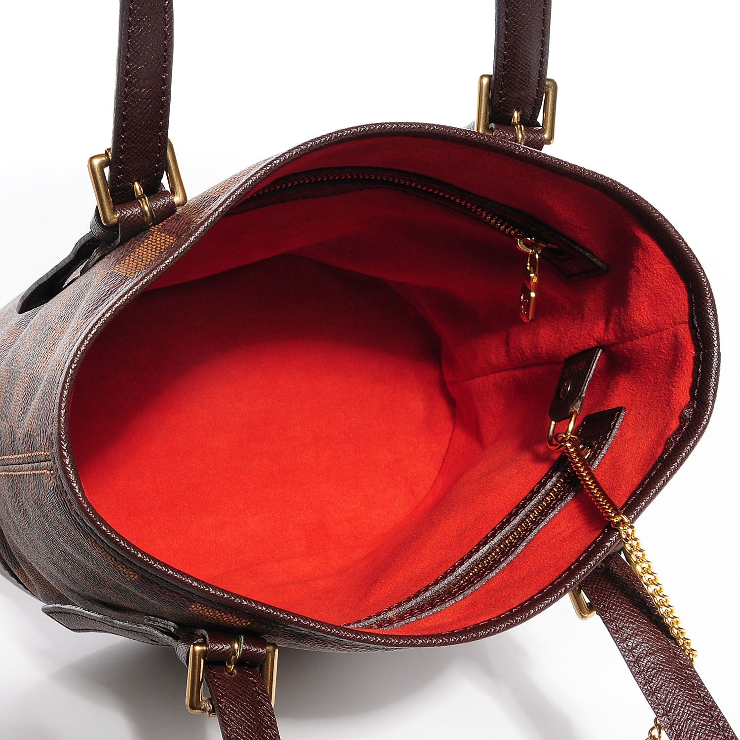 Louis Vuitton Damier Ebene Marais Bucket 23 5 of 7