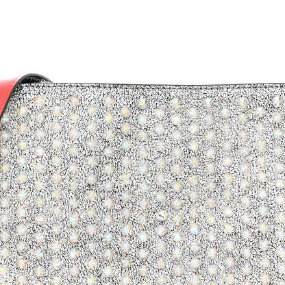 Christian Louboutin Nappa Mica Studded Loubiclutch Silver 8 of 10