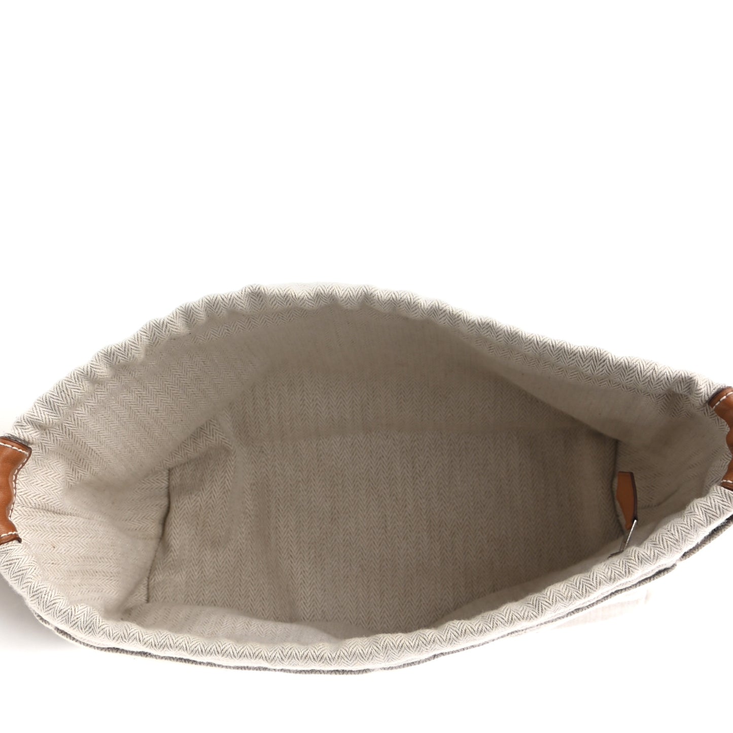 Canvas Barenia Fourbi 25 MM Pouch Naturel Fauve