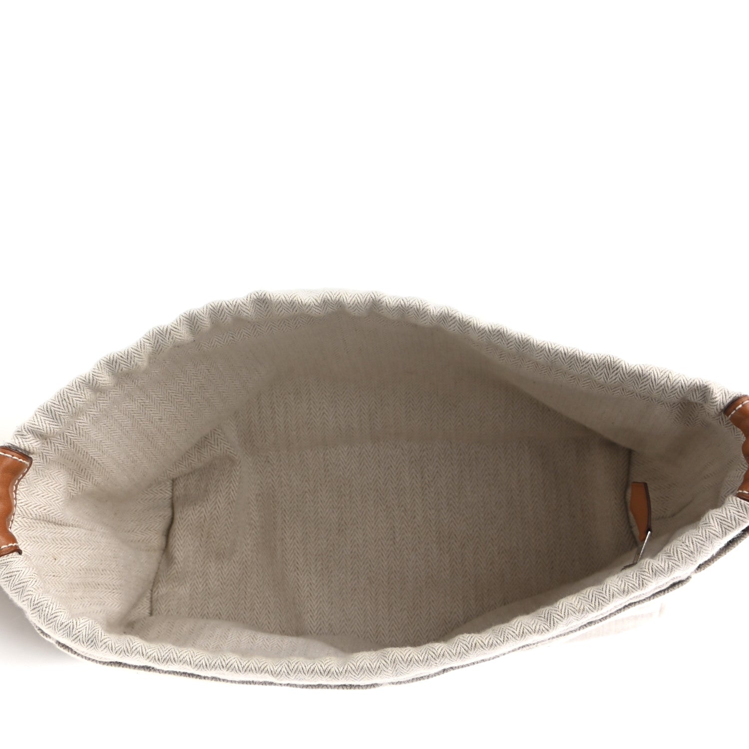Hermes Canvas Barenia Fourbi 25 MM Pouch Naturel Fauve 5 of 10