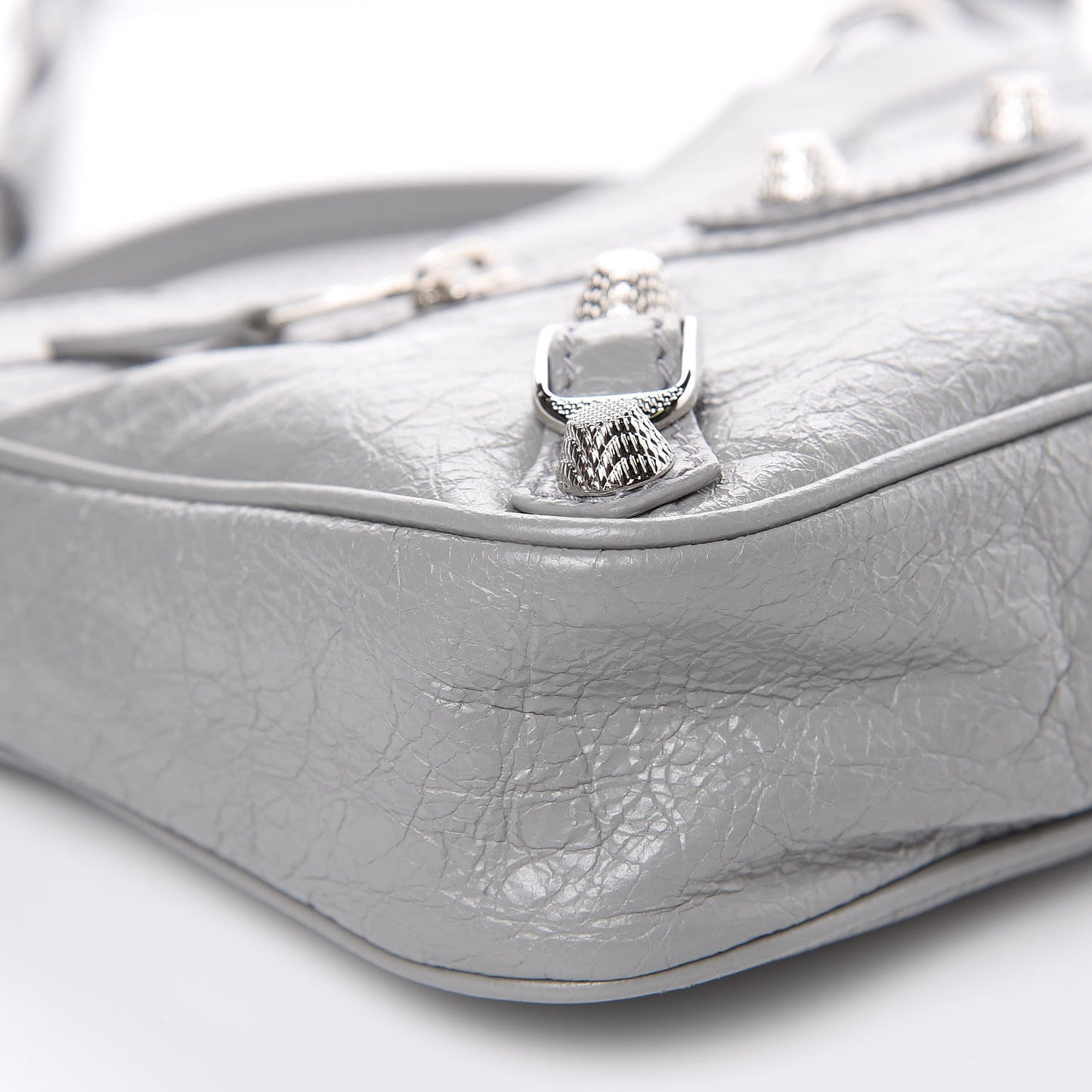 Agneau Giant 12 Silver Hardware Hip Gris Haussmannien