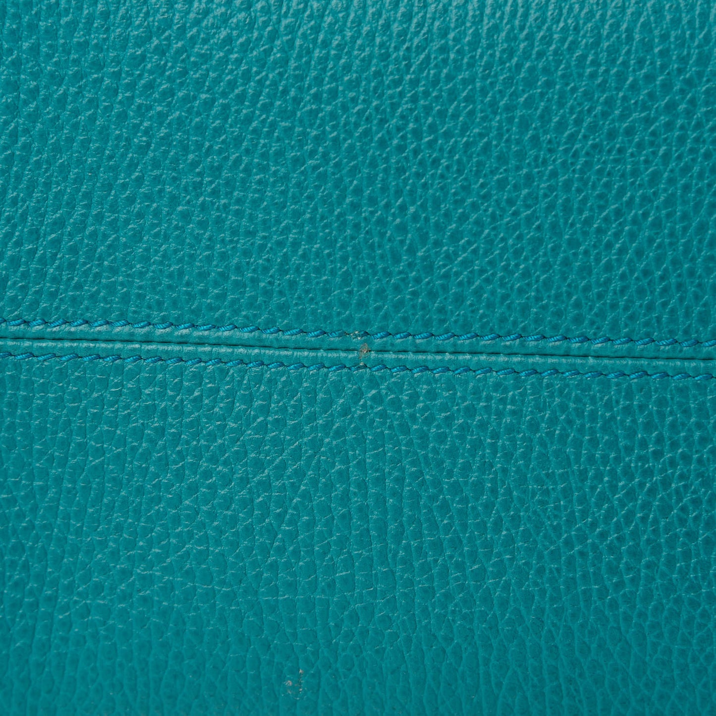 Dollar Calfskin Small Swing Tote Deep Cobalt
