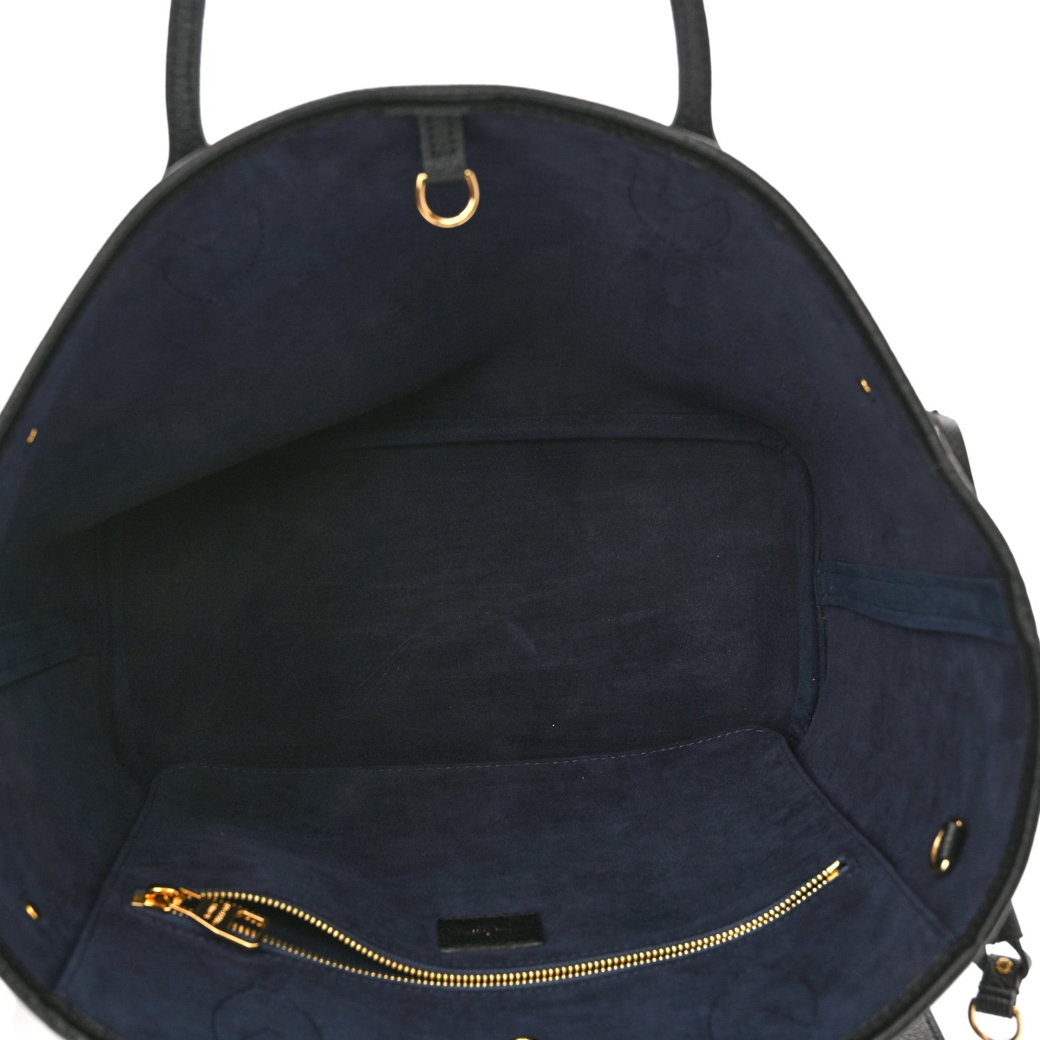 Louis Vuitton Empreinte Monogram Giant Neverfull MM Black 5 of 10