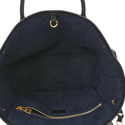 Louis Vuitton Empreinte Monogram Giant Neverfull MM Black 5 of 10