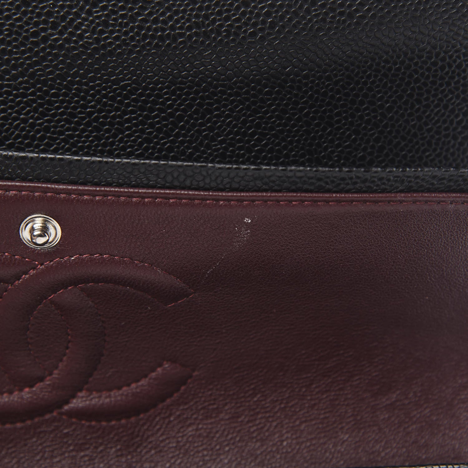 Chanel Caviar Quilted Medium Double Flap Black 11 of 11