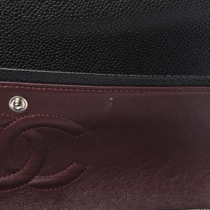 Chanel Caviar Quilted Medium Double Flap Black 11 of 11