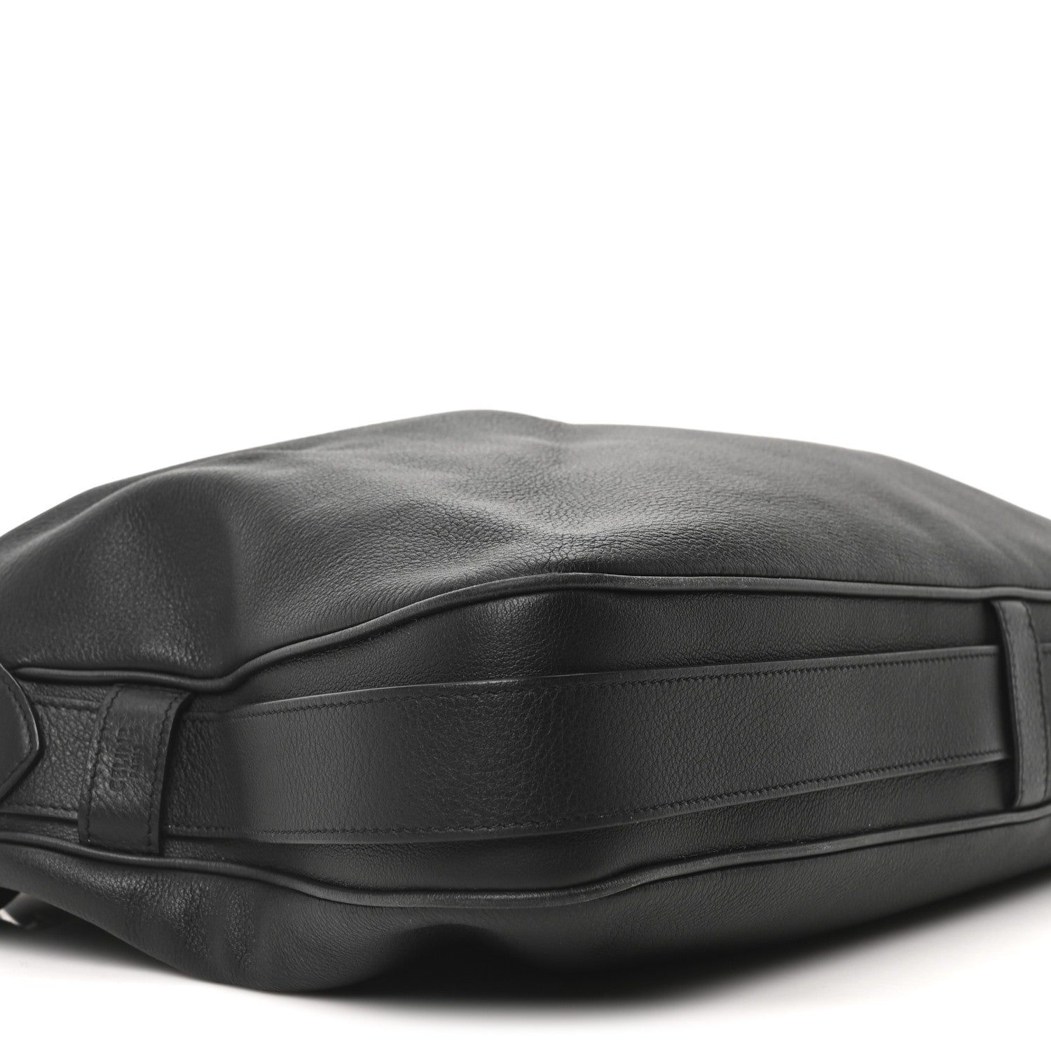 Celine Supple Calfskin Weekend Romy Shoulder Bag Black 8 of 9