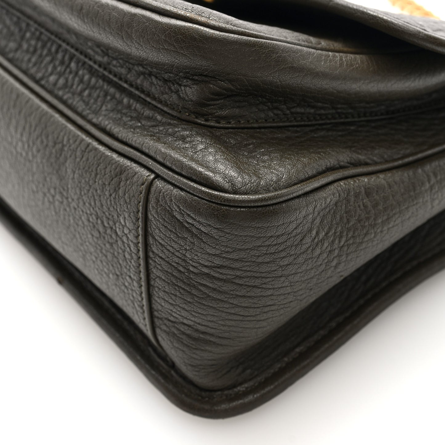 Grained Lambskin Monogram Medium Niki Chain Satchel Light Musk