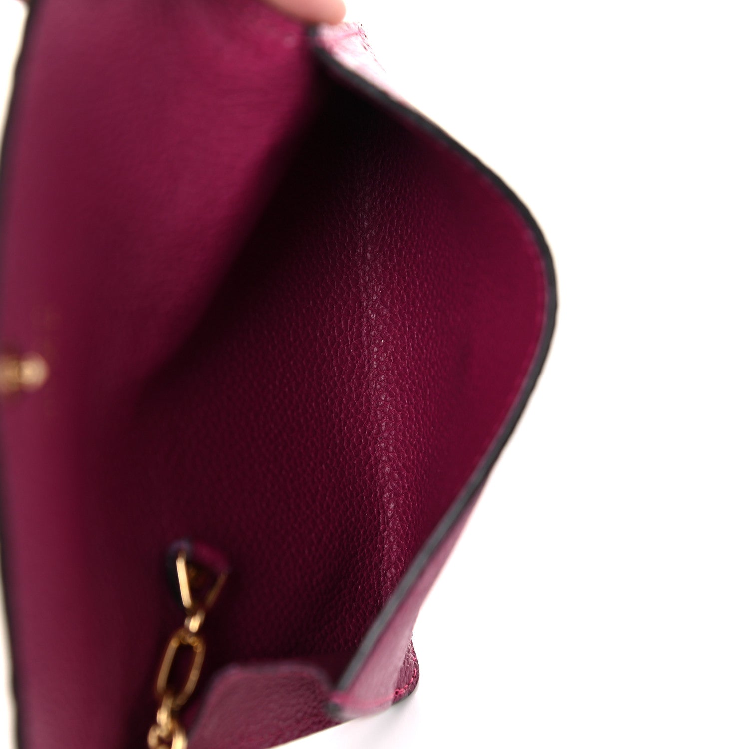 Louis Vuitton Empreinte Key Pouch Grape 5 of 13