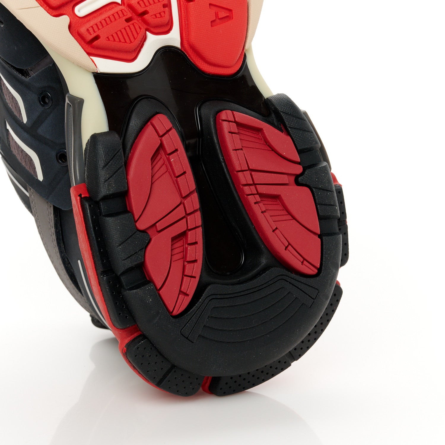 Balenciaga Mesh Nylon Fabric Womens Track Sneakers 36 Black Grey 7 of 10