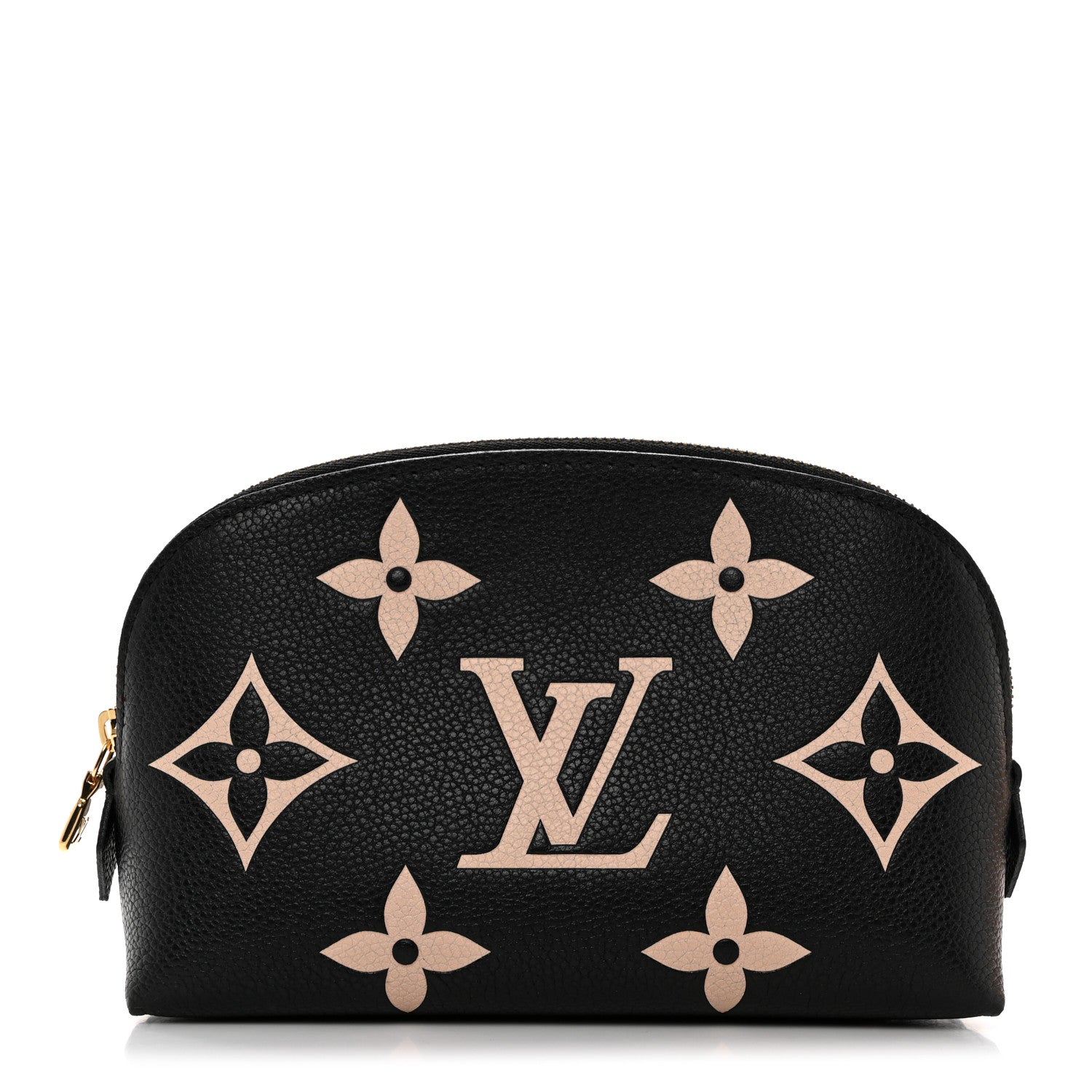 Louis Vuitton Empreinte Monogram Giant Cosmetic Pouch Black Beige 1 of 6