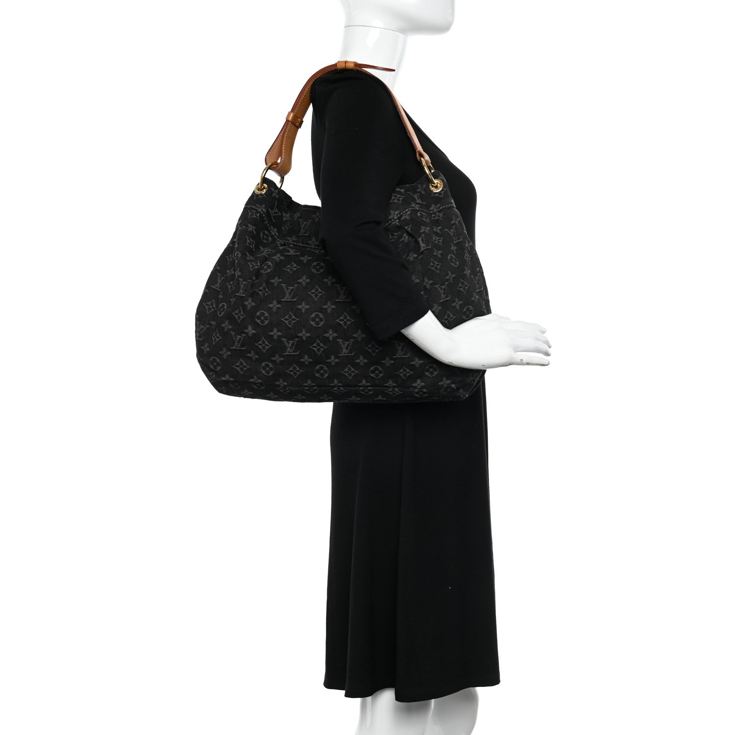 Louis Vuitton Denim Daily PM Black 2 of 10