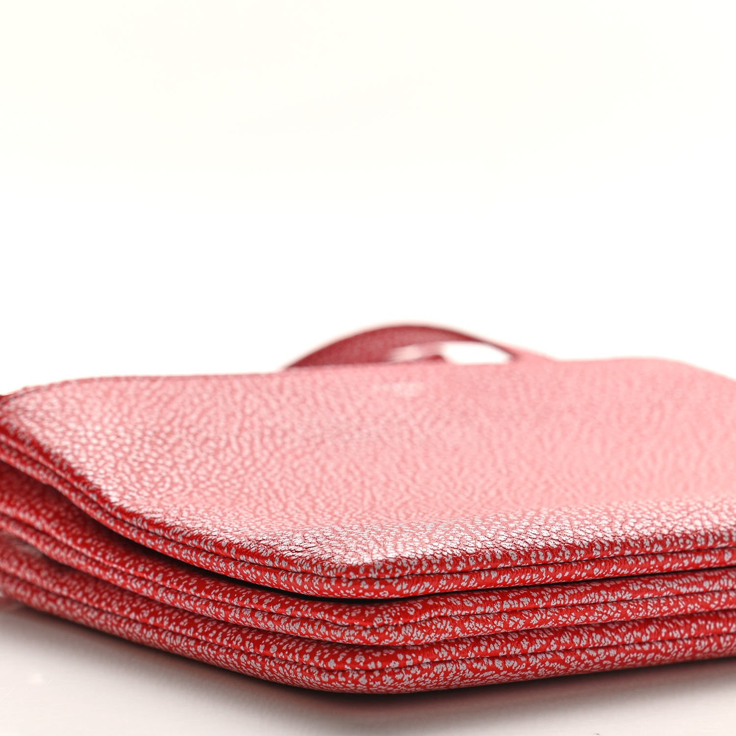 Celine Goatskin Small Trio Crossbody Bag Scarlet 9 of 10