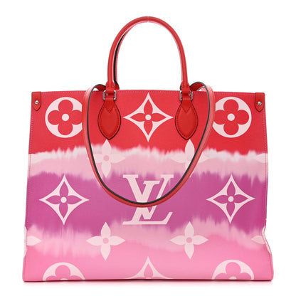 Louis Vuitton Monogram Escale Onthego GM Rouge 1 of 11