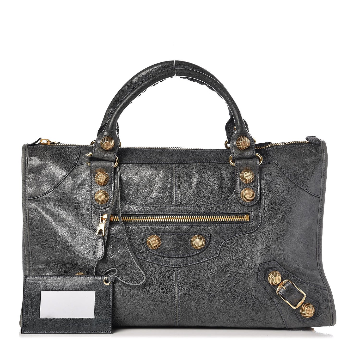 Agneau Giant 21 Gold Hardware Work Anthracite