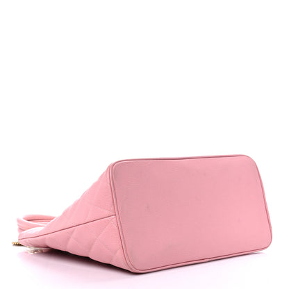 Chanel Caviar Quilted Medallion Tote Light Pink 4 of 17