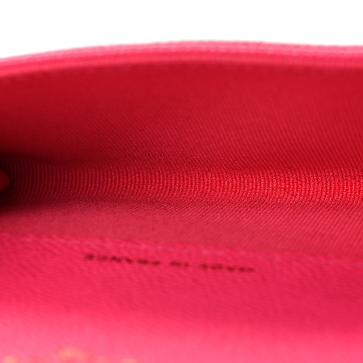 Chanel Caviar Quilted Flap Card Holder Wallet Fuchsia 5 of 9