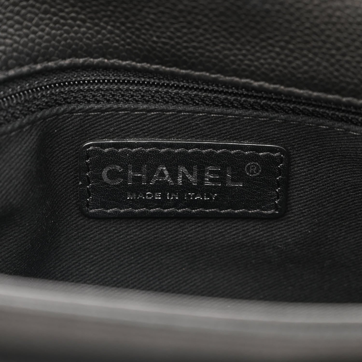 Chanel Caviar Quilted Large Now and Forever Flap Black 6 of 11